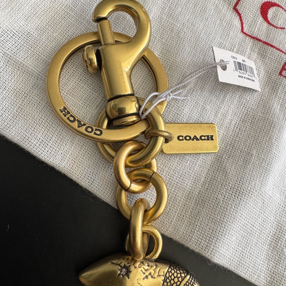 Coach Lunar New Year Snake Bag Charm NWT - Picture 3 of 7